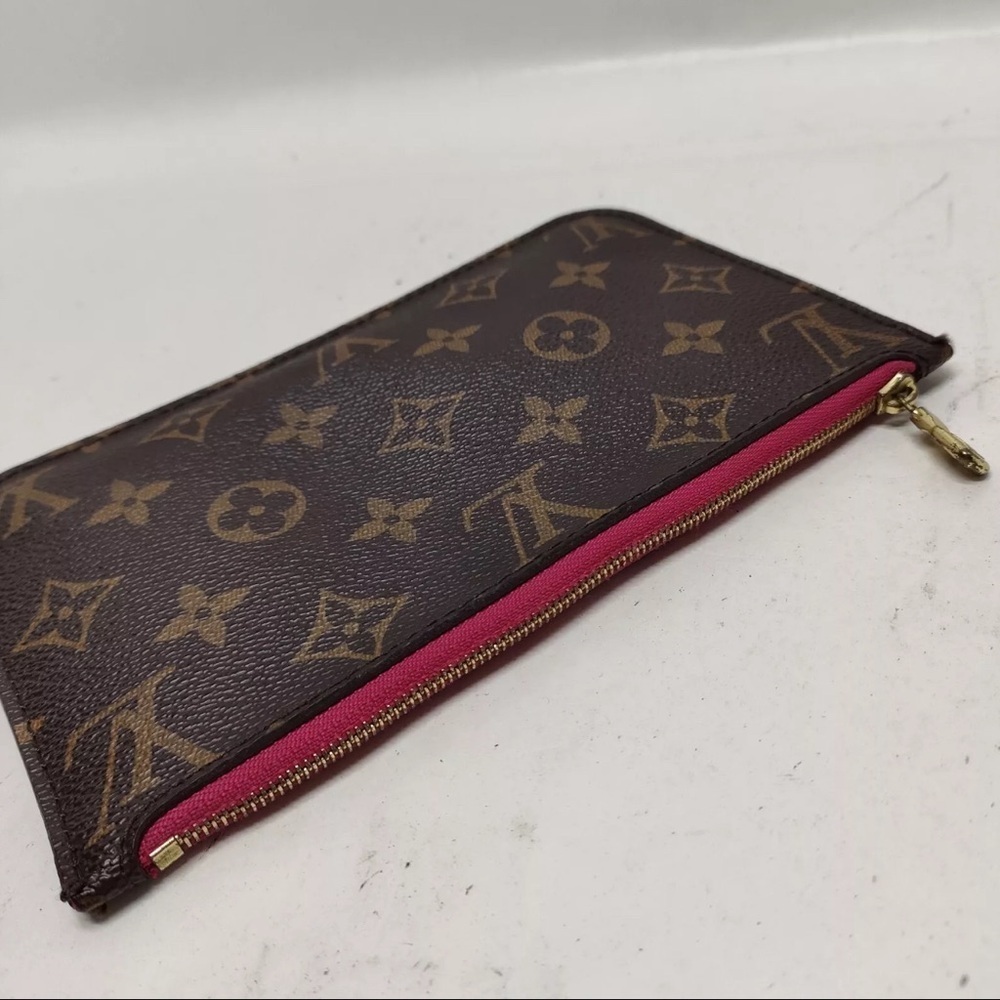 Louis Vuitton LV Accessory pouch Neverful Pouch Brown Monogram - Picture 5 of 9